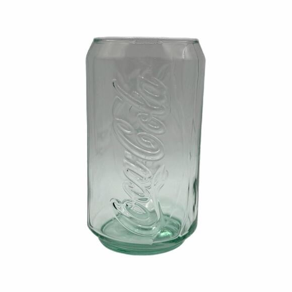 Other - Vintage Coca-Cola Can Green Glass 12oz Collectible Tumbler